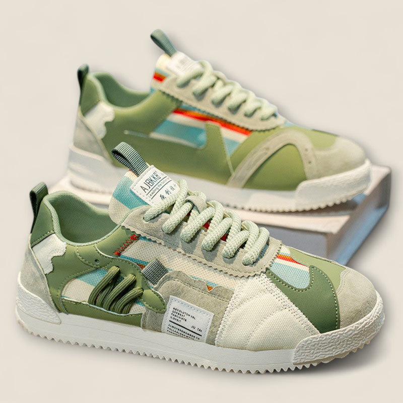 Alonzo - Y2K Retro Patchwork Sneakers