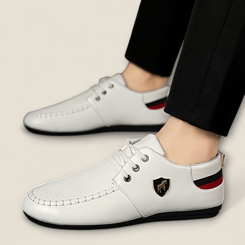Lorenzo - Leather Lace-Up Loafer