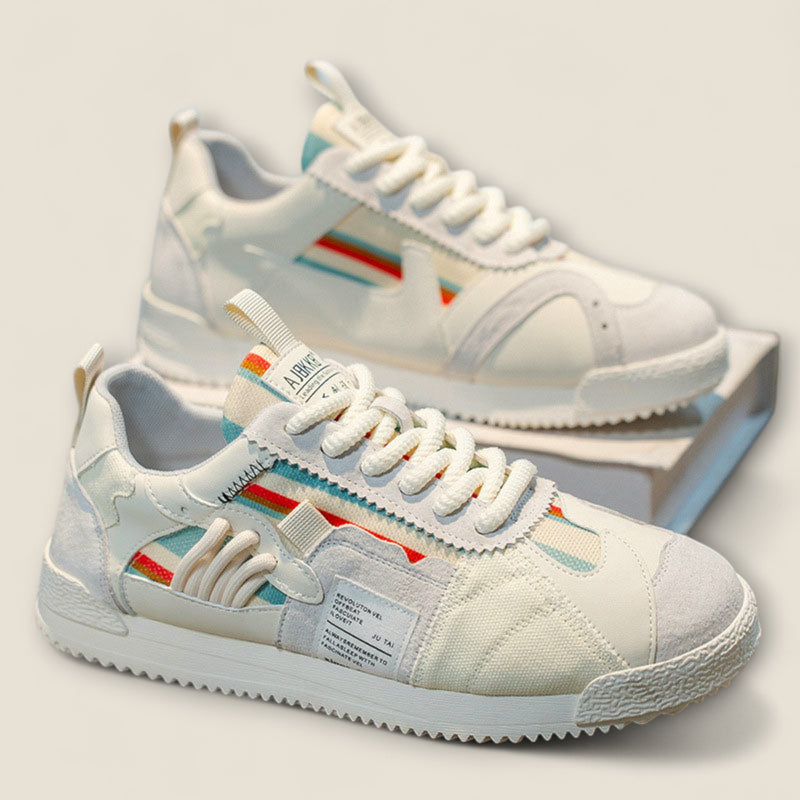 Alonzo - Y2K Retro Patchwork Sneakers