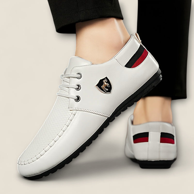Lorenzo - Leather Lace-Up Loafer