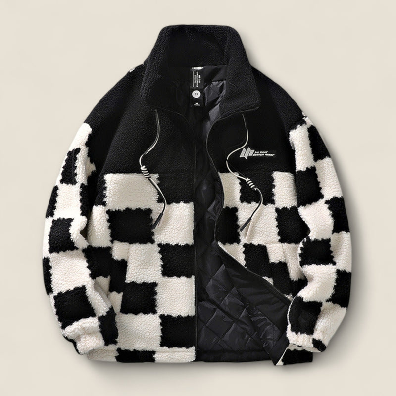 Fabrizio - Plaid Fleece Jacket
