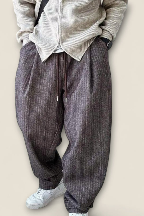 Bruno - Striped Relaxed Fit Pants