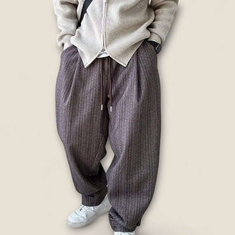 Bruno - Striped Relaxed Fit Pants