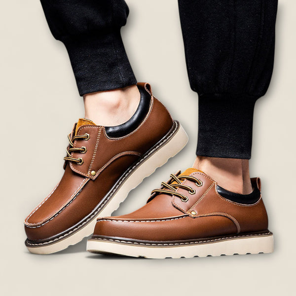 Ricardo - Authentic Leather Moccasin-Toe Footwear