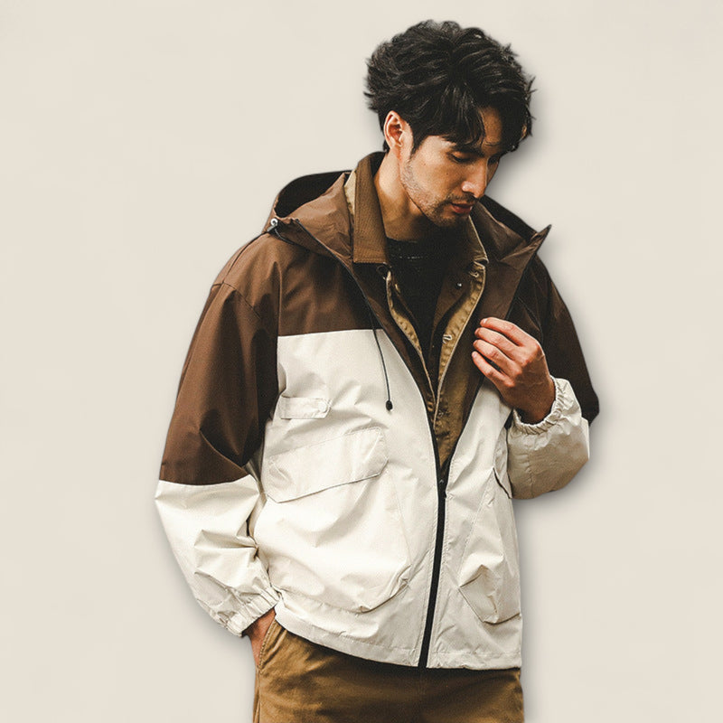 Rafael - Color-Blocked Utility Jacket
