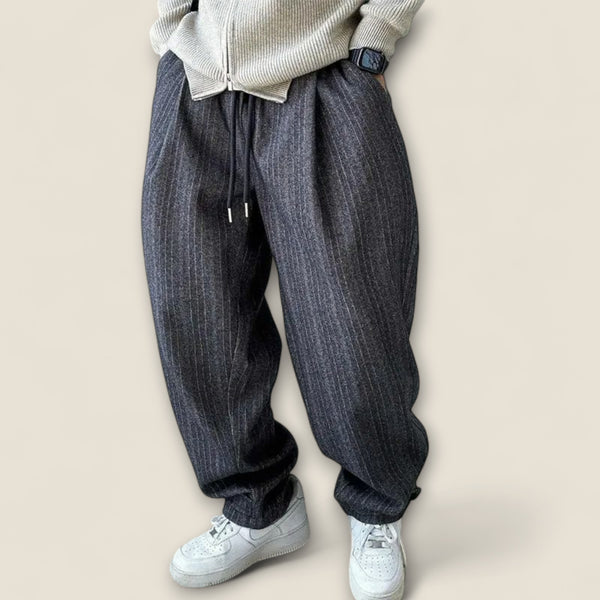 Bruno - Striped Relaxed Fit Pants