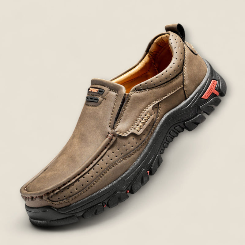 Gael - Perforated Trail Slip-On Shoes