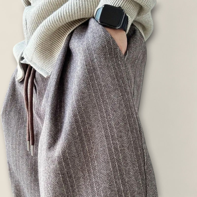 Bruno - Striped Relaxed Fit Pants