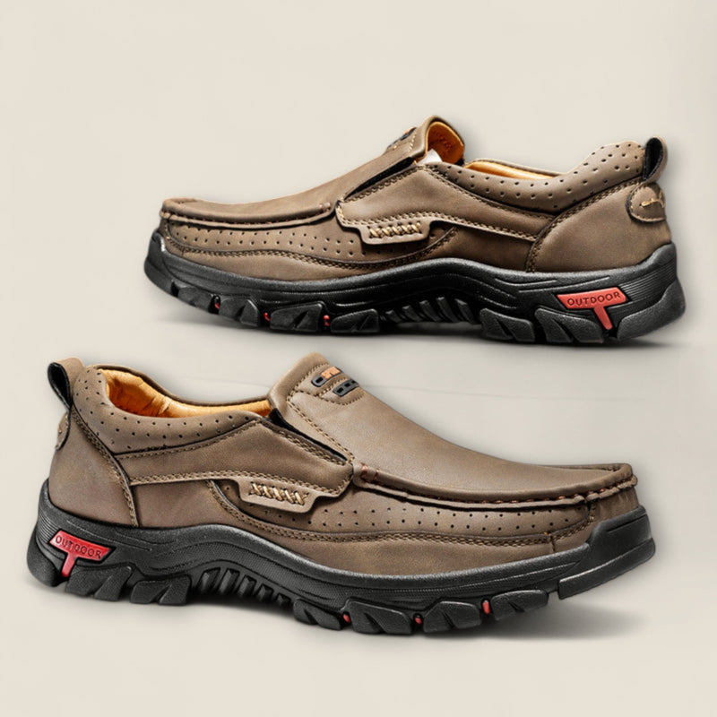 Gael - Perforated Trail Slip-On Shoes