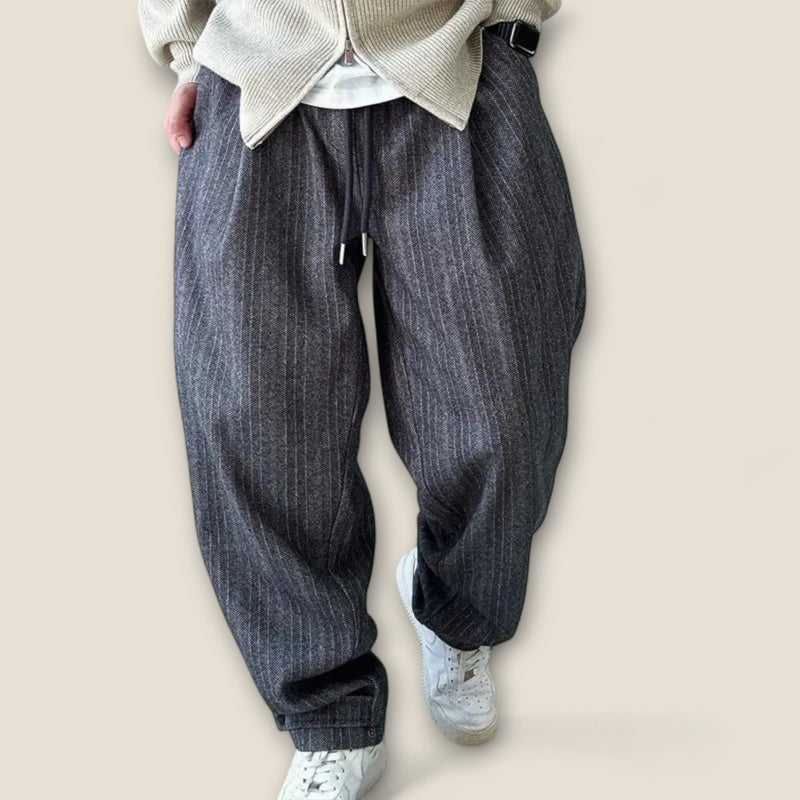 Bruno - Striped Relaxed Fit Pants
