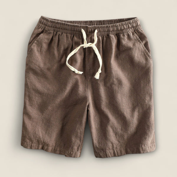Nuno - Drawstring Cotton Shorts