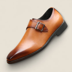 Elliot - Leather Single-Monk Oxford Shoes
