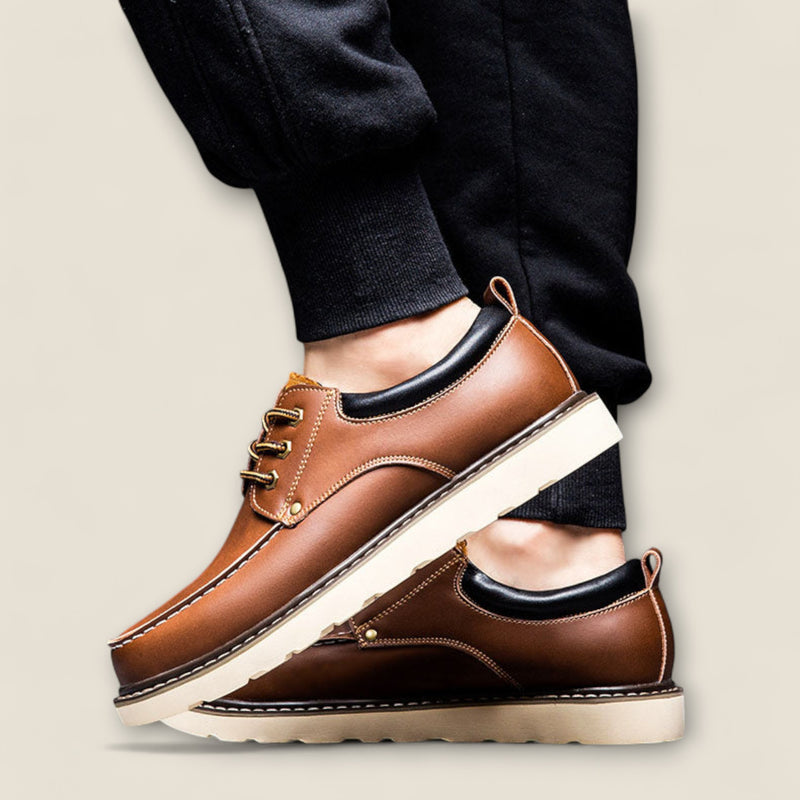 Ricardo - Authentic Leather Moccasin-Toe Footwear