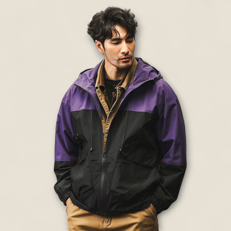 Rafael - Color-Blocked Utility Jacket