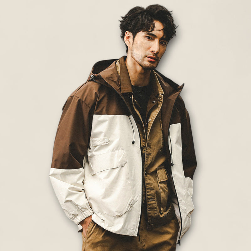 Rafael - Color-Blocked Utility Jacket