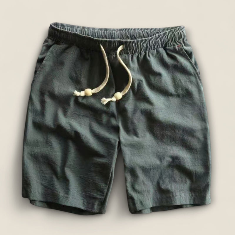 Nuno - Drawstring Cotton Shorts