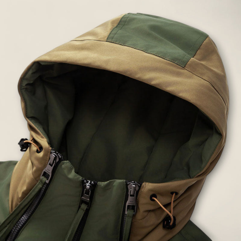 Nathan - White Duck Down Performance Coat