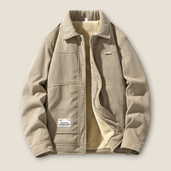 Henry - Corduroy Jacket with Sherpa Lining