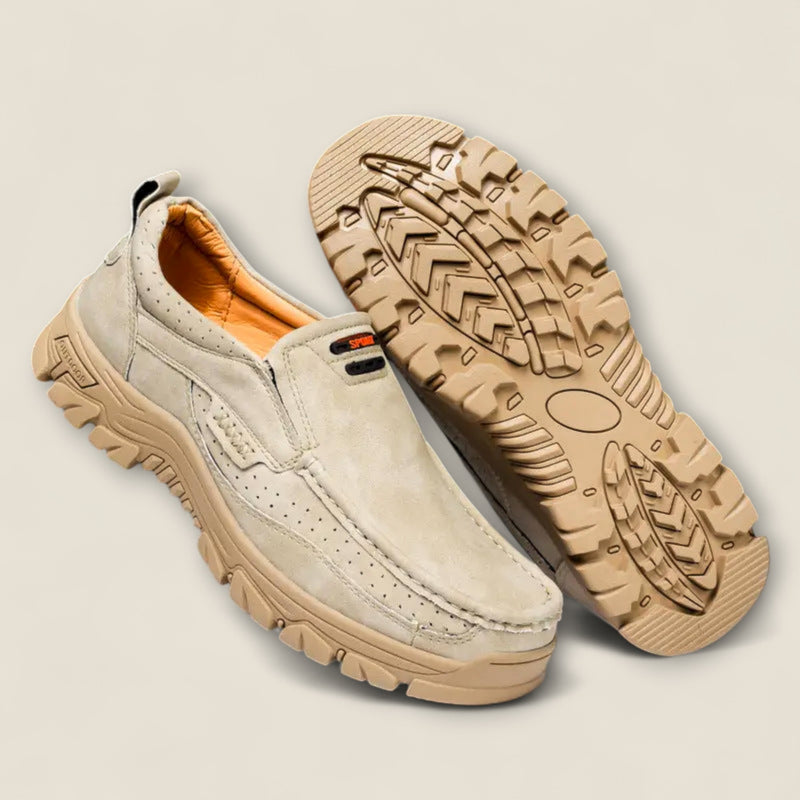 Gael - Perforated Trail Slip-On Shoes