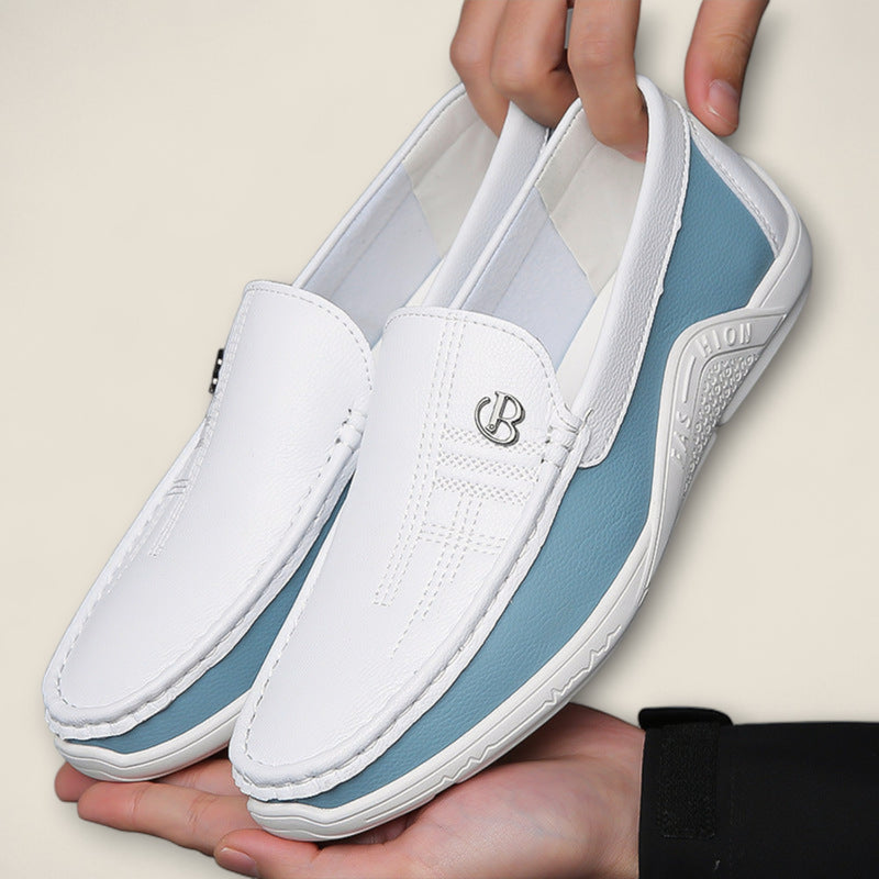Oceano - Soft Leather Slip-On Loafers