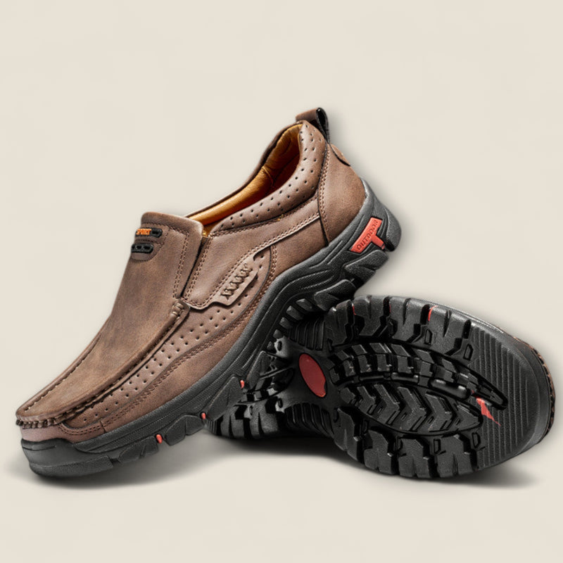Gael - Perforated Trail Slip-On Shoes