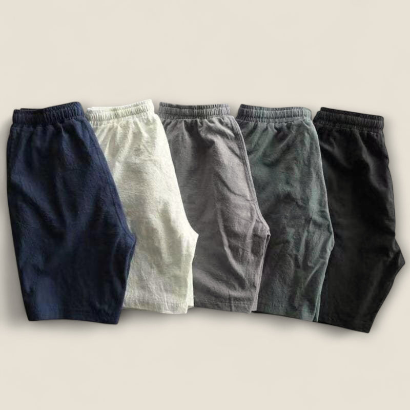 Nuno - Drawstring Cotton Shorts