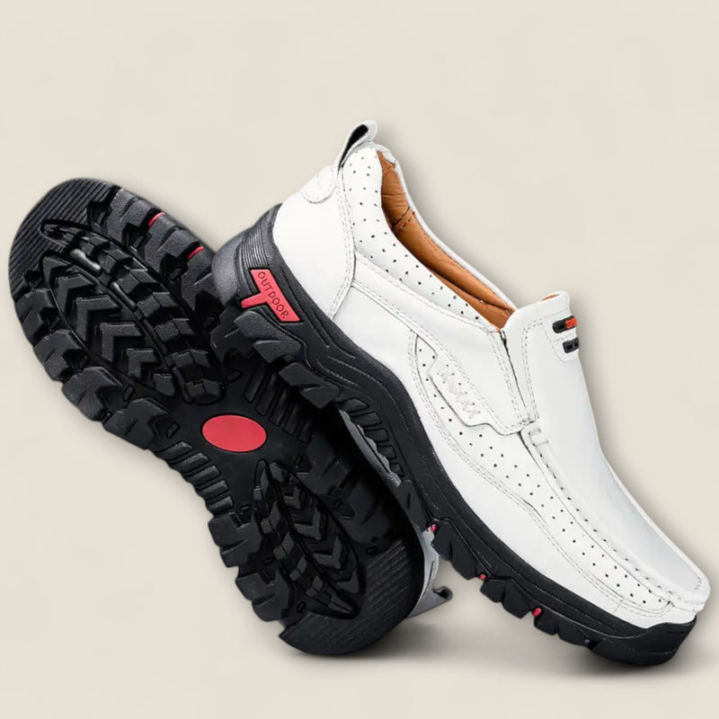 Gael - Perforated Trail Slip-On Shoes