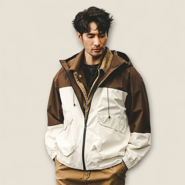 Rafael - Color-Blocked Utility Jacket