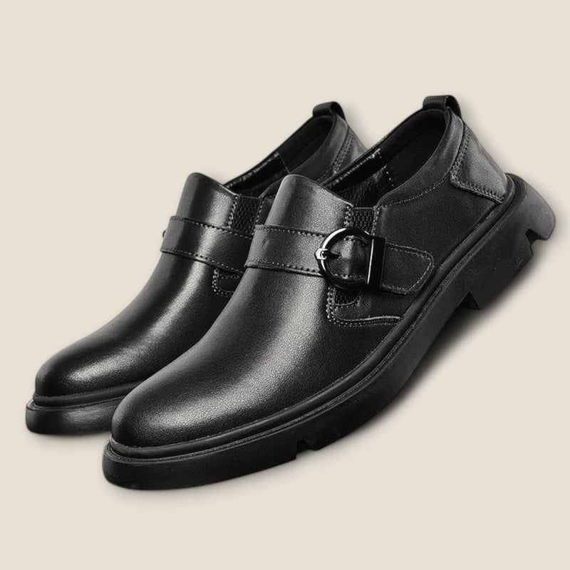 Vittorio - Authentic Leather Monk Strap Shoes