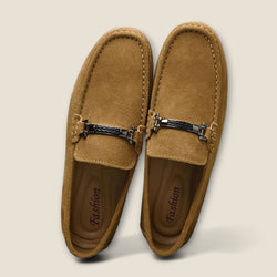 Renato - Leather Bit Slip-On Loafers