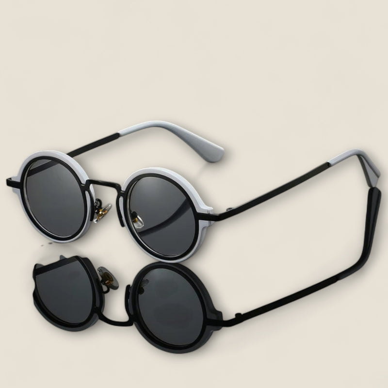 Enzo - Retro Round Sunglasses