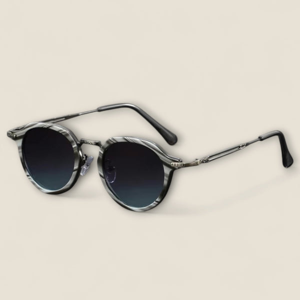 Isa - Retro Round Sunglasses