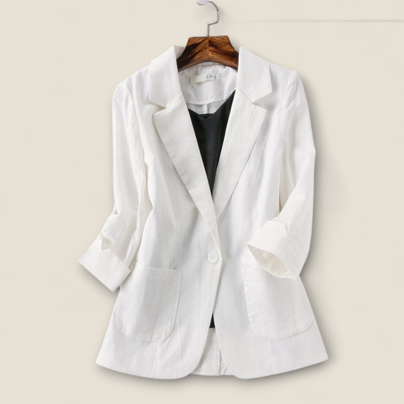 Sofia - Soft Linen Blazer