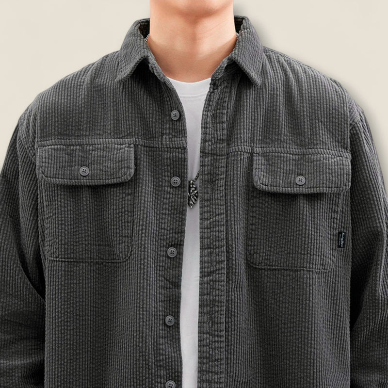 Giacomo - Utility Jacket in Corduroy