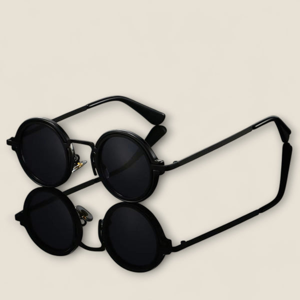 Enzo - Retro Round Sunglasses