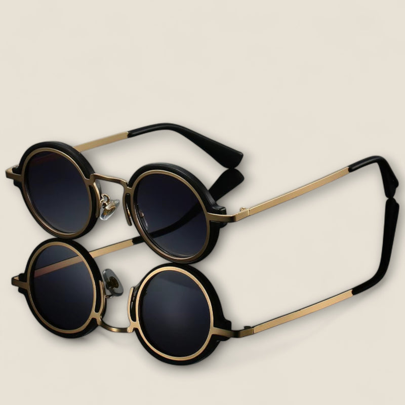 Enzo - Retro Round Sunglasses