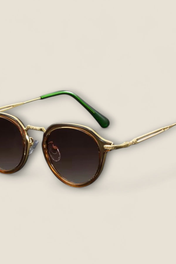 Isa - Retro Round Sunglasses