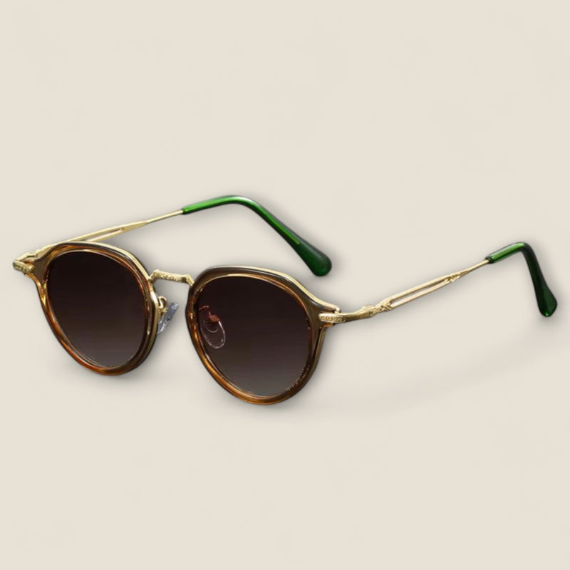 Isa - Retro Round Sunglasses