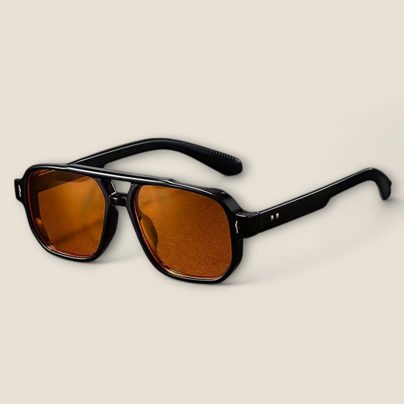 Bruno - Retro Square Sunglasses