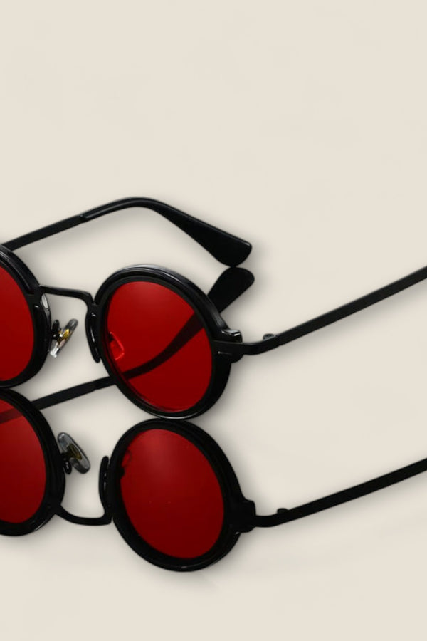 Enzo - Retro Round Sunglasses