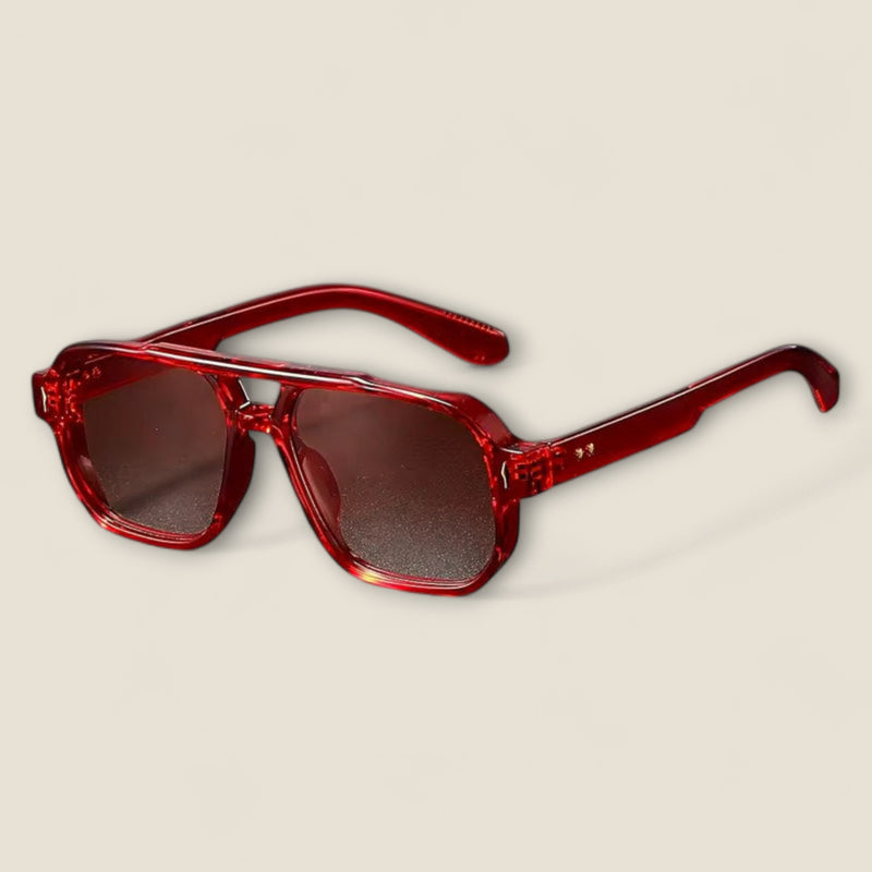 Bruno - Retro Square Sunglasses