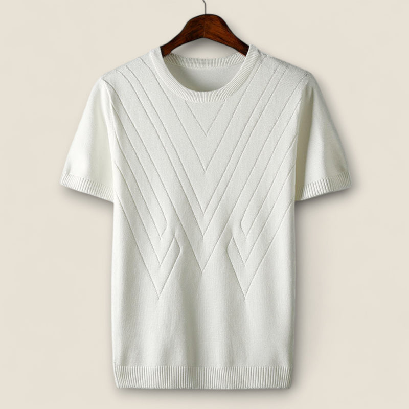 Landon - Ice Silk Knit T-Shirt