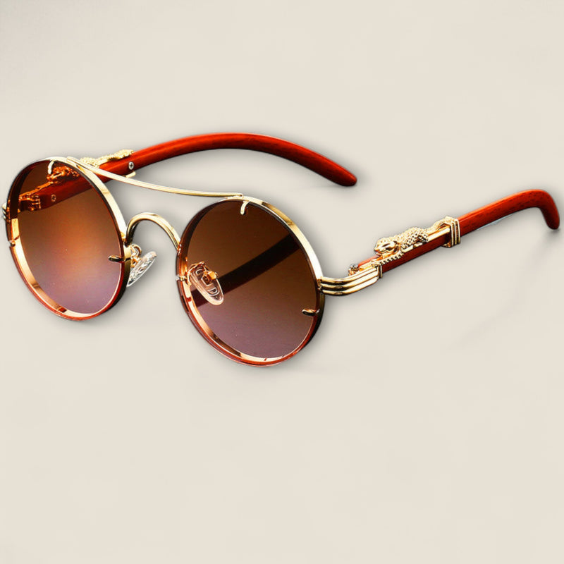 Leandro - Vintage Gold Sunglasses