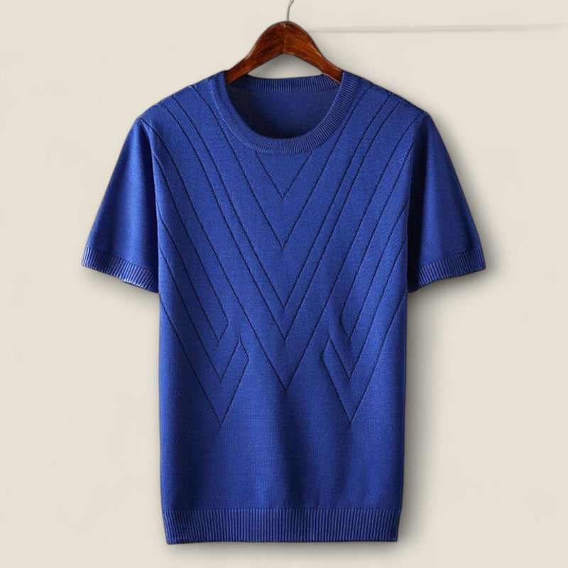 Landon - Ice Silk Knit T-Shirt