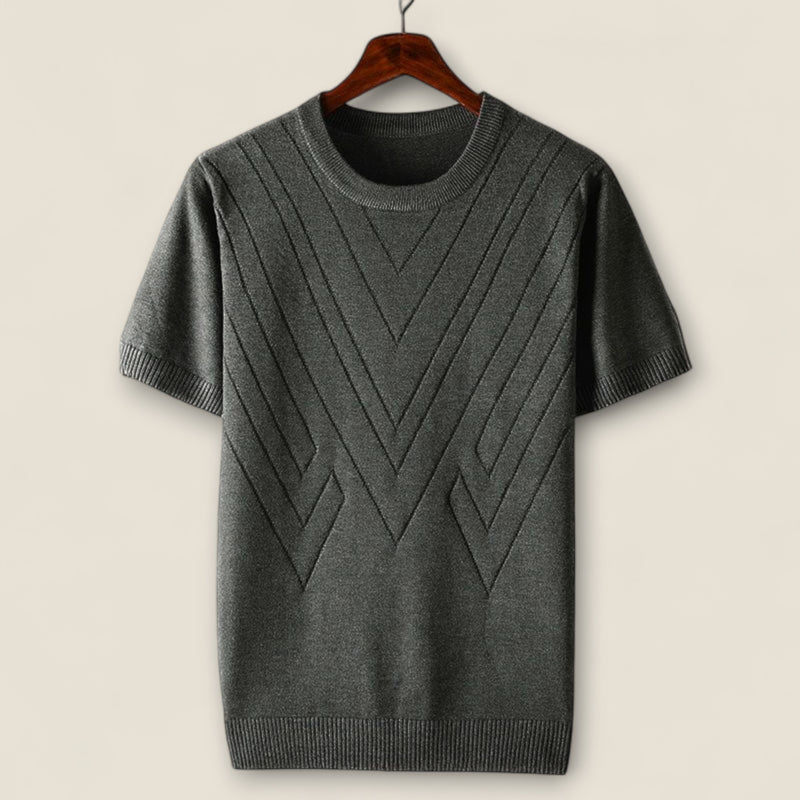 Landon - Ice Silk Knit T-Shirt
