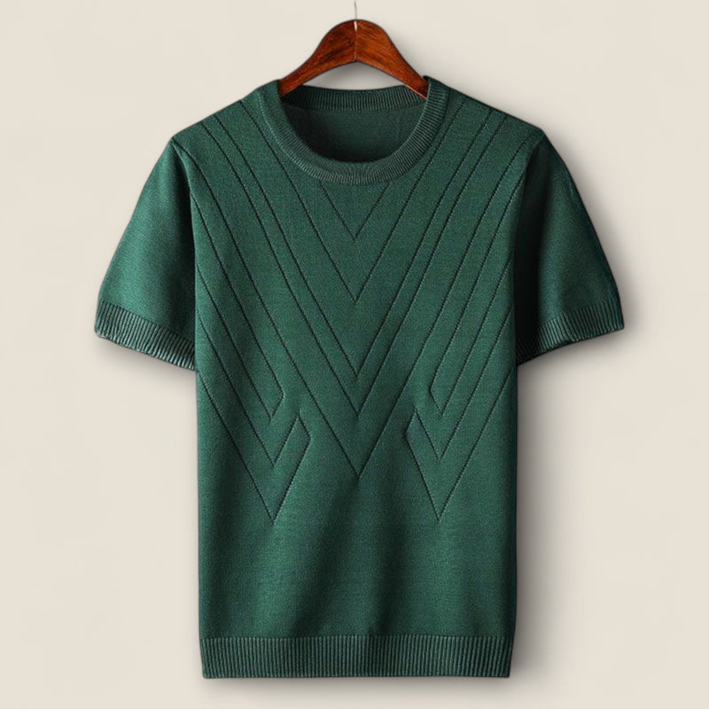 Landon - Ice Silk Knit T-Shirt