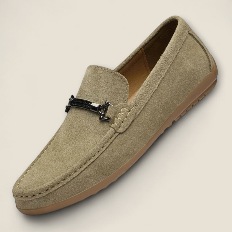 Renato - Leather Bit Slip-On Loafers