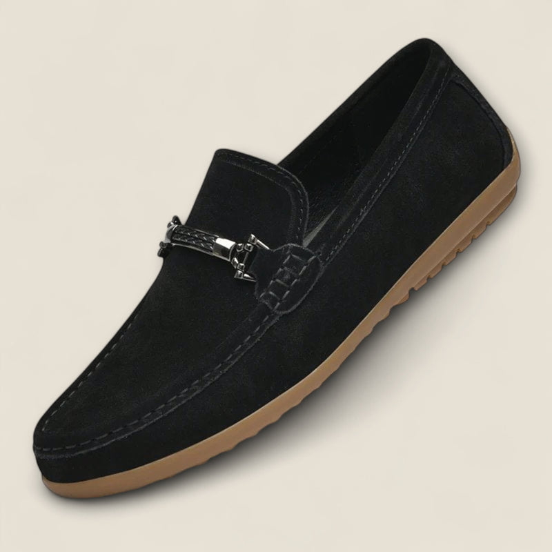 Renato - Leather Bit Slip-On Loafers