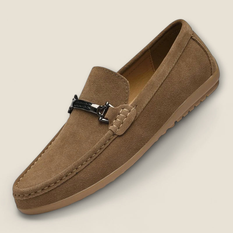 Renato - Leather Bit Slip-On Loafers