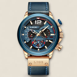 Valerio - Leather Chronograph Watch